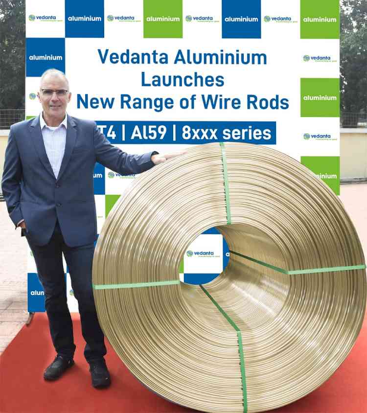 Vedanta Aluminium Launches New, Advanced Wire Rods at Cable & Wire Fair 2023