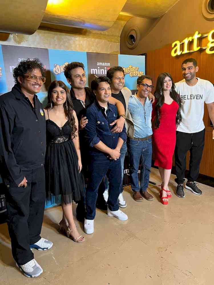 A laughter riot ensued as Siddhant Chaturvedi, Prit Kamani, Ayush Mehra and more graced the screening of Amazon miniTV’s cop-comedy drama