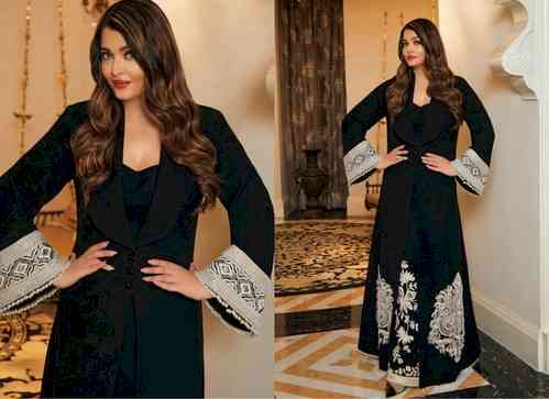 Aishwarya Rai trolled for her pictures in black outfit; fans say 'too much photoshopped'
