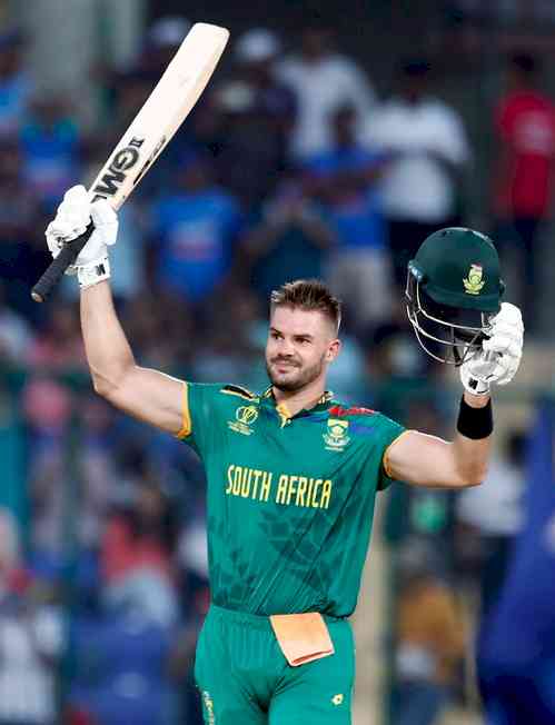 Men’s ODI World Cup: South Africa’s Markram script history, smashes fastest ODI World Cup century