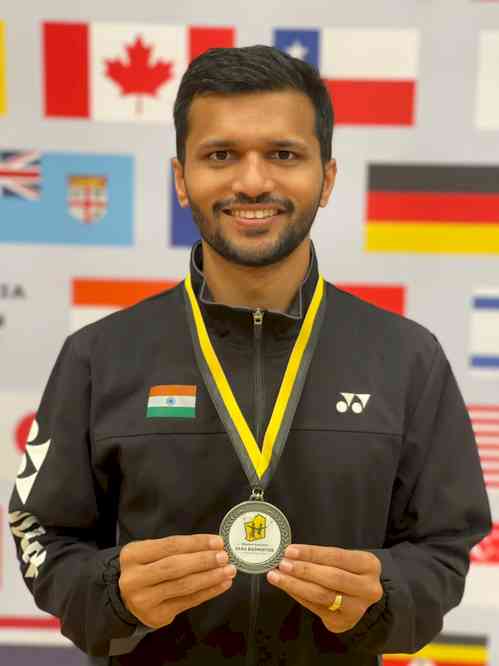 Sukant Kadam wins silver at Western Australia Para-Badminton International