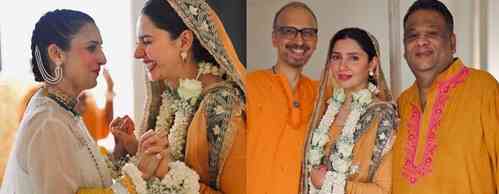 Mahira Khan shares fresh pictures from wedding festivities, dances to SRK’s ‘Maahi Ve’