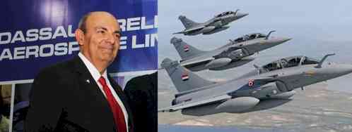 Chairman and CEO Dassault Aviation arrives in Delhi on Monday to negotiate Indian Navy order for 26 Rafale fighters