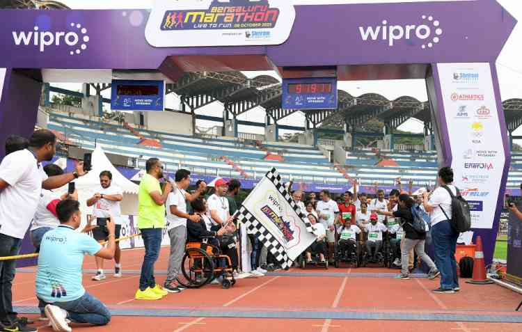 AThlete Unleashed creates history at WIPRO Bengaluru Marathon