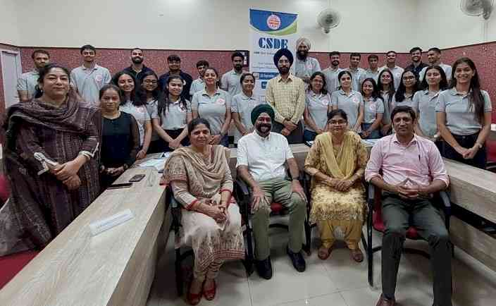 Valedictory function of the CSDE Skill Enhancement Course at University Business School, Panjab University