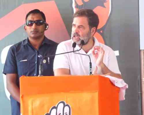 BJP’s laboratory did not even leave ‘Mahakal Lok’ corridor: Rahul Gandhi in poll-bound MP