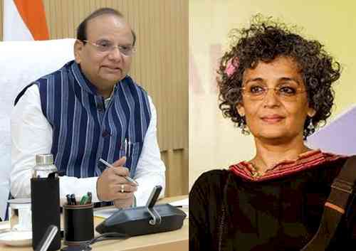 Delhi L-G sanctions Arundhati Roy's prosecution for Kashmir remark