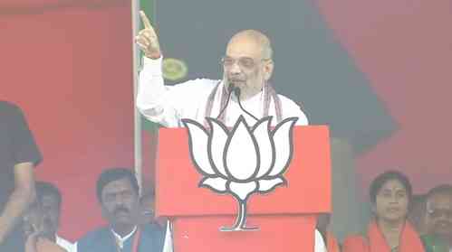 Amit Shah kick-starts BJP campaign in T'gana with double-engine slogan