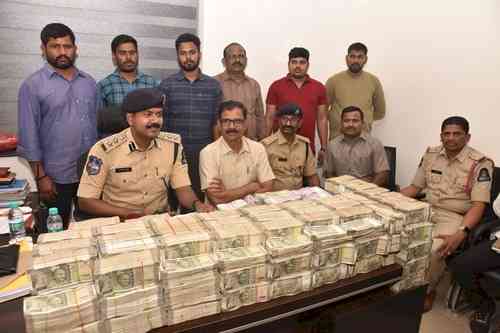 Rs 3.35 crore Hawala money seized in Hyderabad in run-up to polls