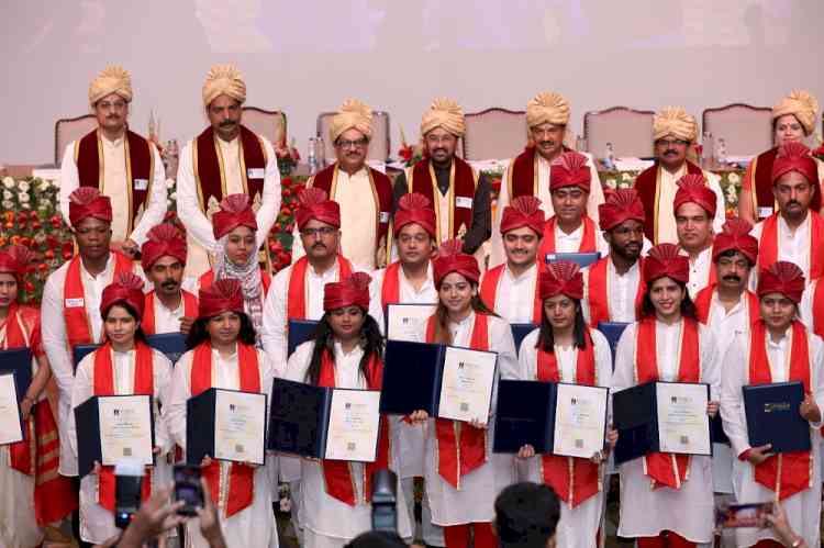 7th Convocation organized at Sharda University; Degree awarded to 3099 students
