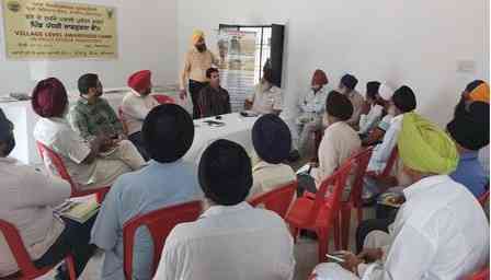 KVK Hoshiarpur organizes awareness camp on paddy residue management