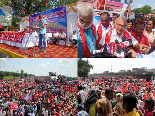 30K Palghar tribals block highway to mark 78th anniversary of revolt against British