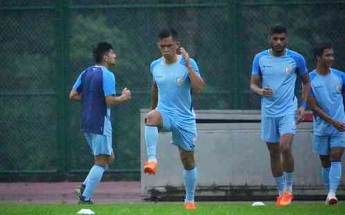 Potentially adverse conditions a good opportunity for Blue Tigers, says Sunil Chhetri