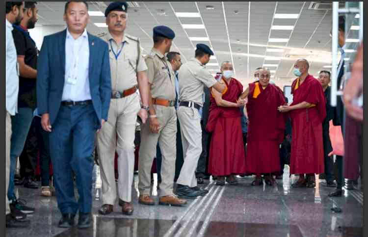 Dalai Lama is fit, returned back to Dharamsala after check-up in Delhi