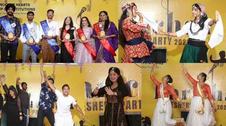 Innocent Hearts Group of Institutions, Loharan, welcomes freshers with a vibrant freshers’ party
