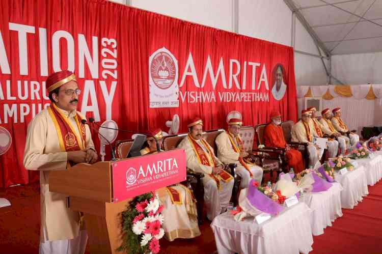 Amrita Vishwa Vidyapeetham, Bengaluru’s Convocation 2023 presided over by ISRO Chairman, Dr. S. Somanath