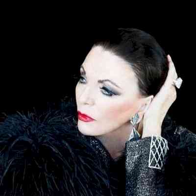 Joan Collins was once kissed so hard she ended up bleeding