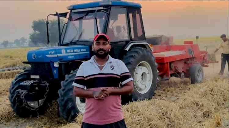Malerkotla-based farmer makes Rs.16 lakh by selling paddy stubble