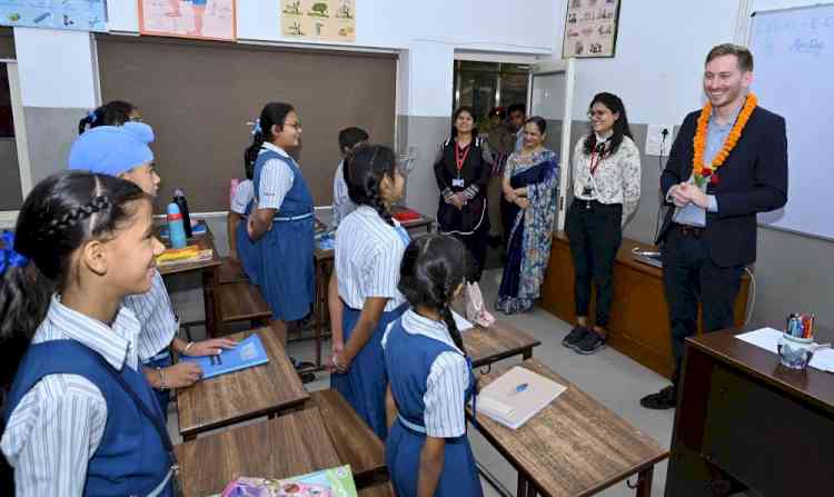 German delegation visits Paragon Senior Secondary School