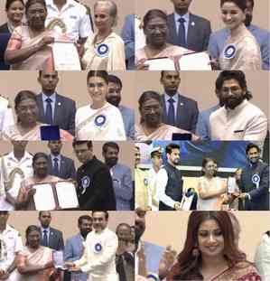 Waheeda Rehman, Alia, Allu Arjun headline 69th National Film Awards