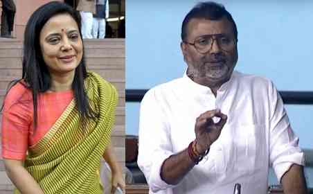 Ethics Committee asks Nishikant Dubey, lawyer Dehadrai to present views on Oct 26 against Mahua Moitra