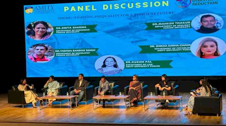 Amity University Punjab Hosts Discussion On  Disaster Resilience 