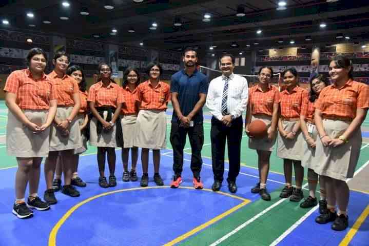 SAI International School Welcomes Asian Games Spear Master