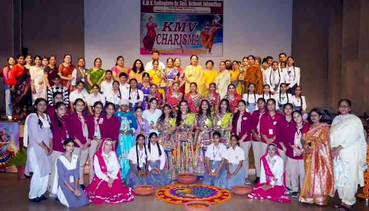 KMV Collegiate Sr. Sec. School successfully organises Inter-School competition KMV CHARISMA-2023