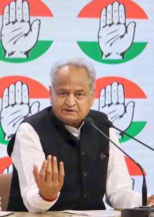 Don't punish Raje due to me: Rajasthan CM Gehlot to BJP