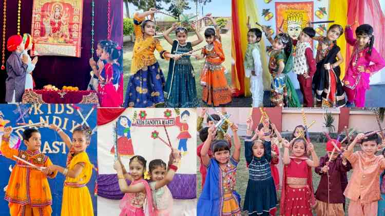 Navratri festival celebrated in Innocent Hearts: Dandiya festival celebrated