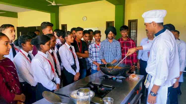 Innocent Hearts Group of Institutions, Loharan, conducts Workshops on Navratri Food; and Multi Media