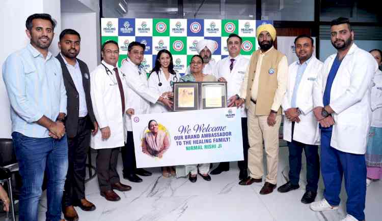 Renowned Actress Nirmal Rishi joins Healing Hospital Chandigarh as Brand Ambassador, pioneering a compassionate healthcare revolution