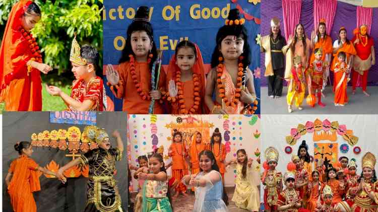 Vijayadashami festival celebrated in all five schools of Innocent Hearts