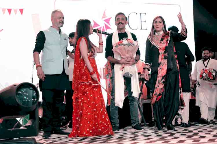 Gurugram Gymkhana Club hosts a Dandiya Night Musical Spectacle with the Sensational Bollywood Singer Shibani Kashyap