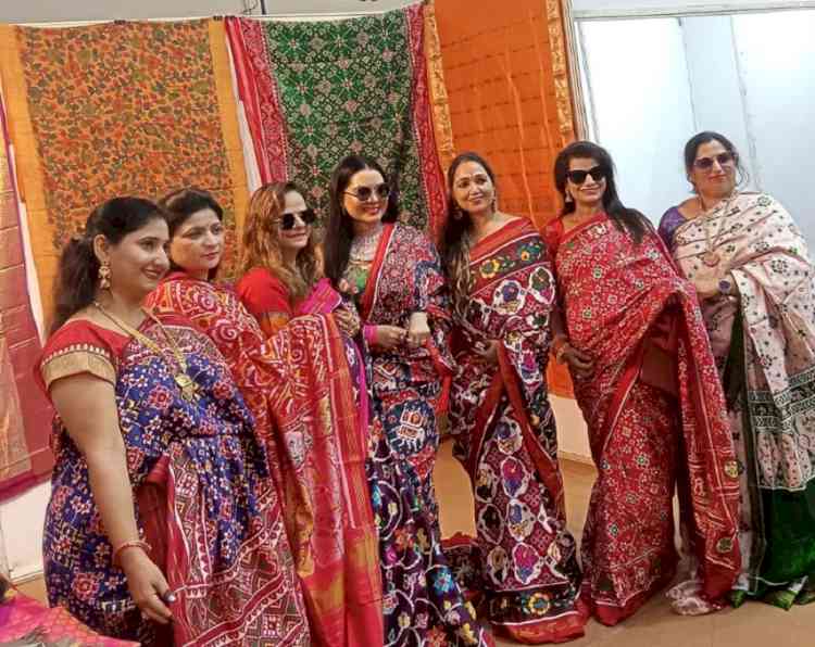 National Silk Expo starts at Kisan Bhawan Chandigarh