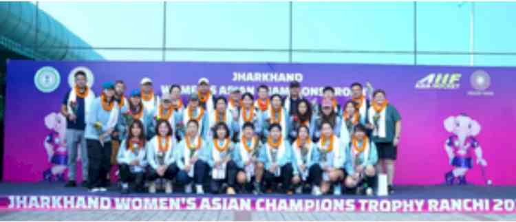 China arrives in Ranchi with aim to win Jharkhand Women's Asian Champions Trophy