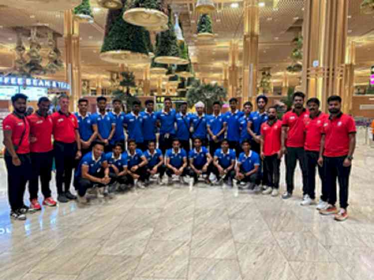 Indian Jr men's hockey team leaves for Sultan of Johor Cup in Malaysia
