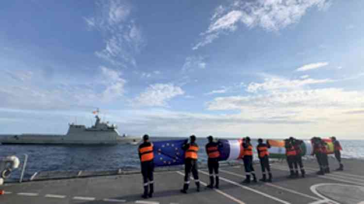 EU, India carry out maiden joint naval exercise in Gulf of Guinea 