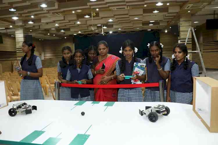 A.M. Jain College Celebrates Innovation and Excellence at THADAM'23