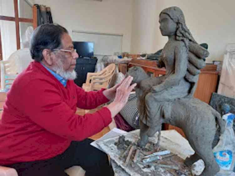 Sculpted Sagas by the master Sakti Burman