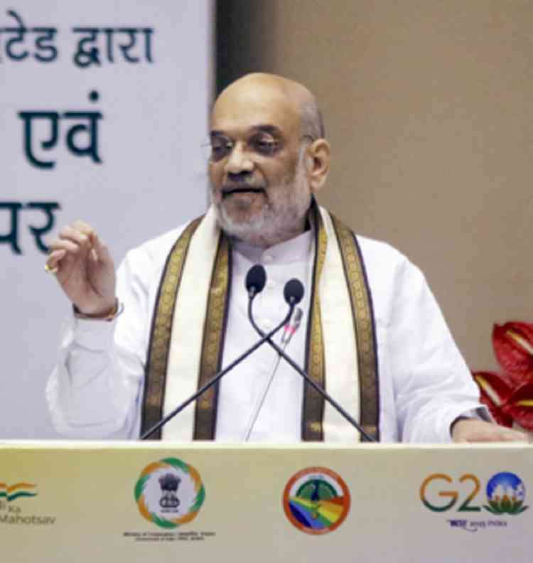 Shah, top Union ministers hold meeting with senior RSS officials, discuss economic issues
