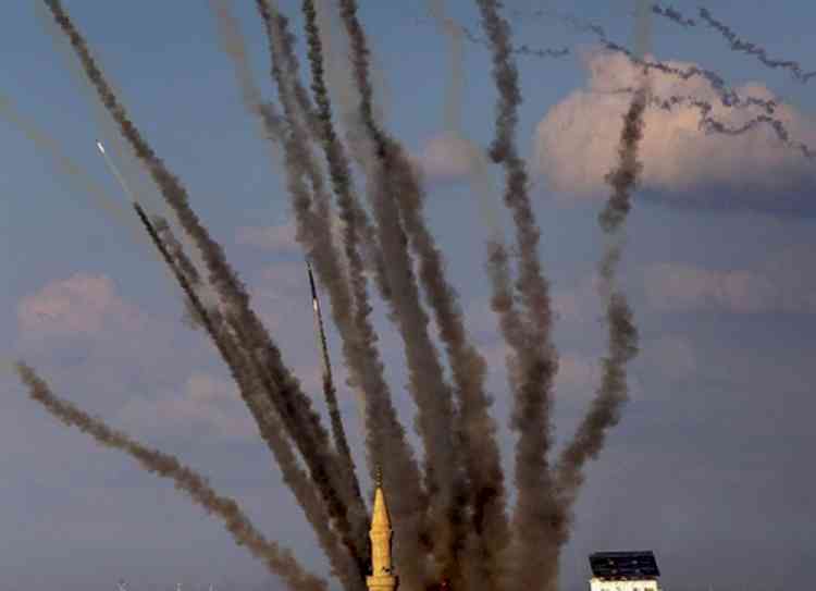 Hamas says 50 Israeli hostages killed in Israeli air attacks (IANS FROM ISRAEL)