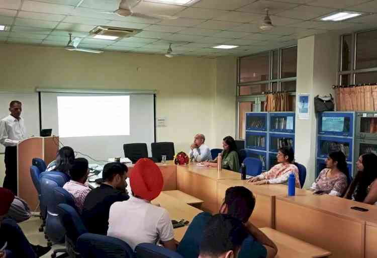 Special lecture on “Explosives: Its types and Post Blast Investigation”