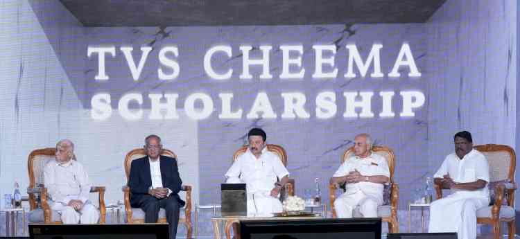 TVS establishes ‘The TVS Cheema Scholarship’ for Tamil Nadu students to commemorate T.S. Srinivasan Birth Centenary
