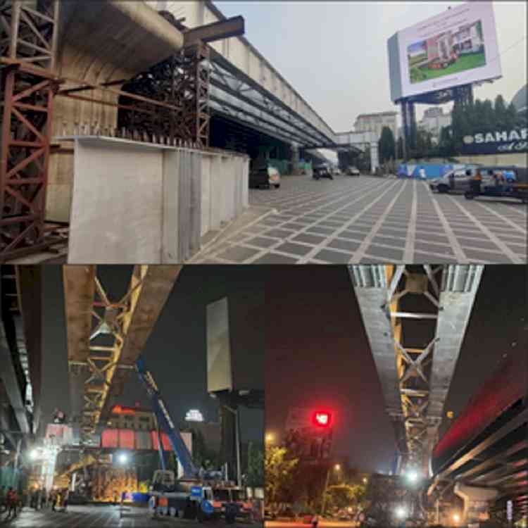 New flyover linking highway with Mumbai Airport takes shape