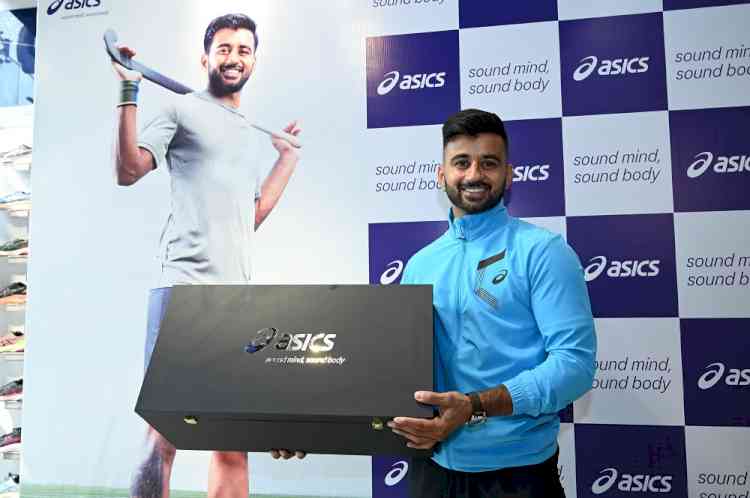ASICS India honors Hockey Icon Manpreet Singh for his stellar achievements