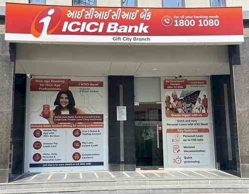 ICICI Bank opens a branch at Domestic Tariff Area in GIFT City