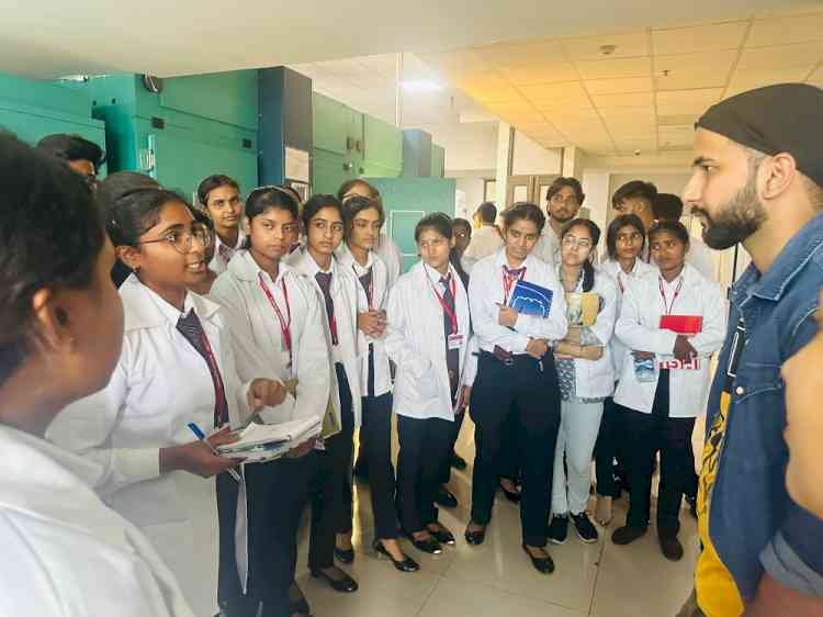 Innocent Hearts Group of Institutions, Loharan, conducts an industrial visit at National Agri-Food Biotechnology Institute(NABI), Mohali