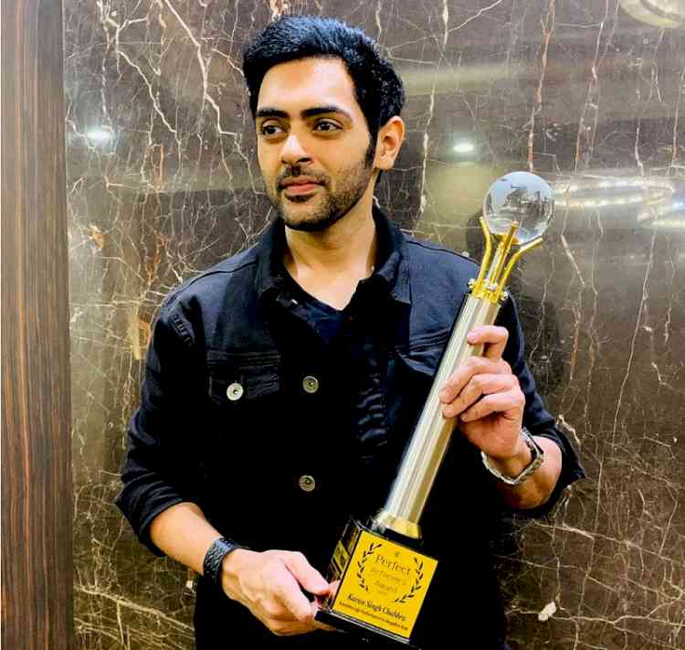 Karan Singh Chhabra wins `Breakthrough performance in a negative role’ award 