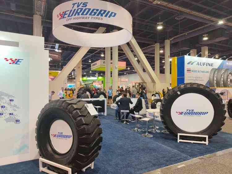 TVS Eurogrip showcases industry-best design and tyre technology at SEMA show